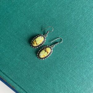 925 silver alanasite earrings